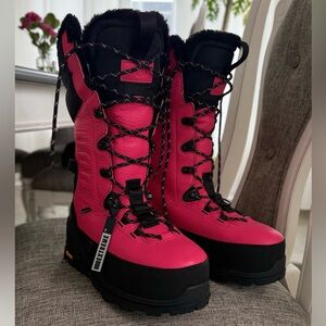 UGG Fuchsia and Black Winter Boots